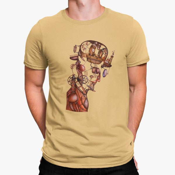 Camiseta Robot Caballero Sombrero