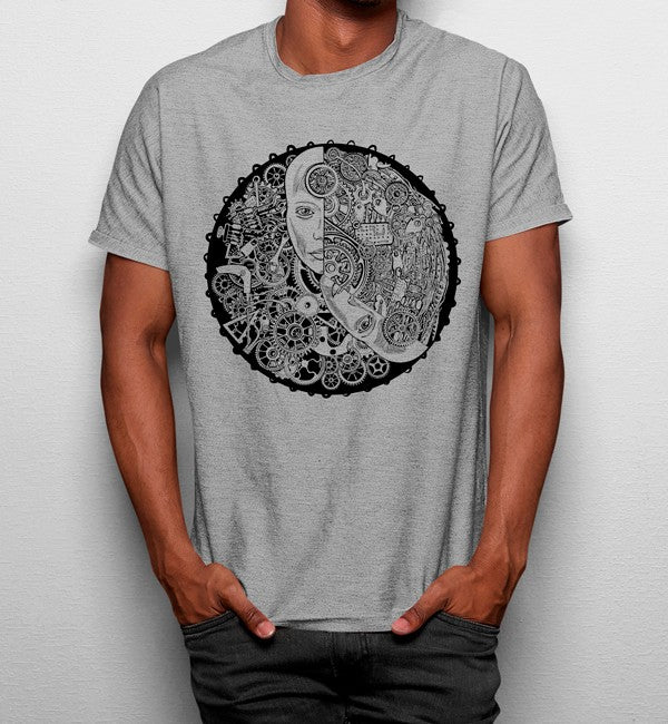 Camiseta Robot Cara Maquina