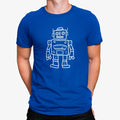 Camiseta Robot Lineas Dibujo