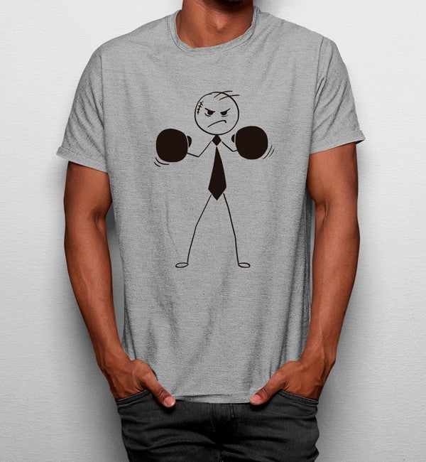 Camiseta Dibujo Boxeador