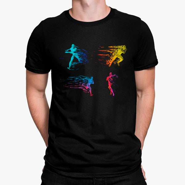 Camiseta Correr Colorida