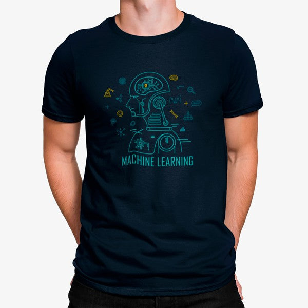 Camiseta Robot Aprendizaje Automático