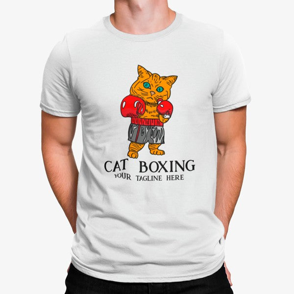 Camiseta Gato Boxeador