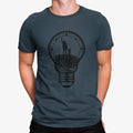 Camiseta Espacio Bombilla Hombre Nino