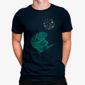 Camiseta Hombre Mirando Al Espacio