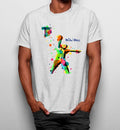 Camiseta Baloncesto Artístico Colorido