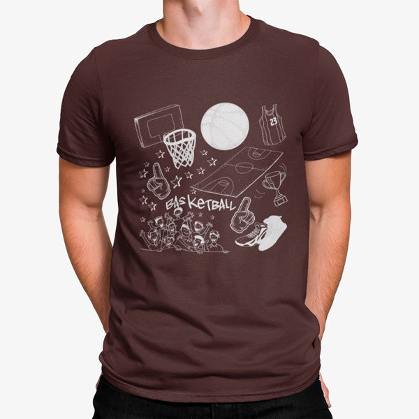 Camiseta Iconos De Baloncesto