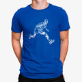 Camiseta Jugador De Baloncesto Dibujo Minimalista
