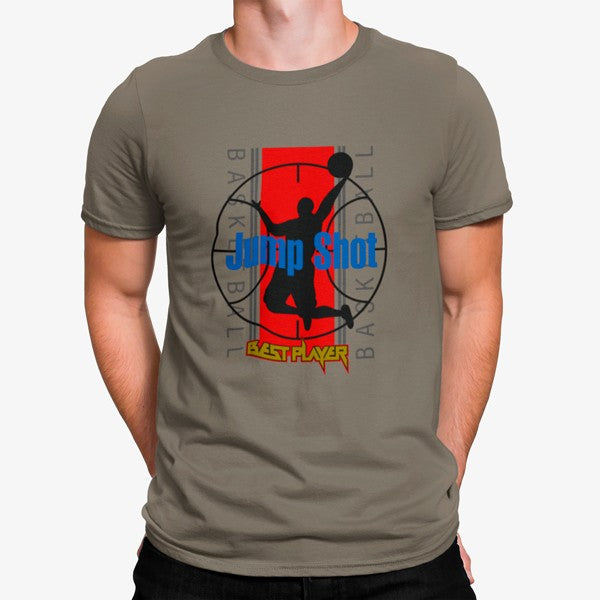 Camiseta Mejor Jugador Baloncesto Jump Shot