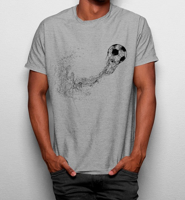 Camiseta Balón De Fútbol Minimalista