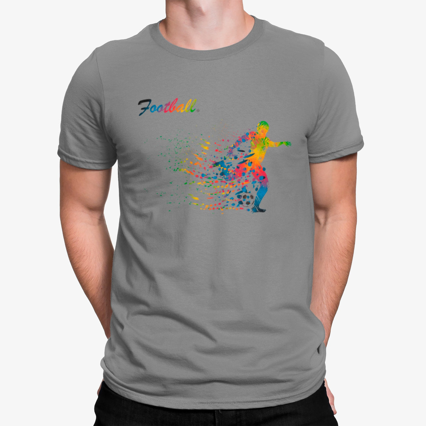 Camiseta Fútbol Colorido Divertido