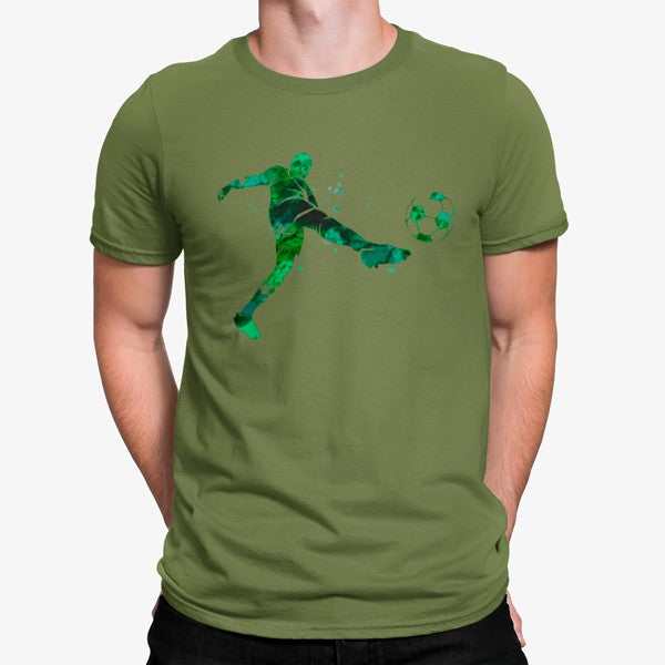 Camiseta Jugador Pateando La Balón