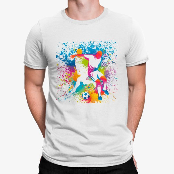 Camiseta Jugadores De Fútbol Divertidos