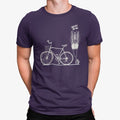 Camiseta Hombre Hipster Bici