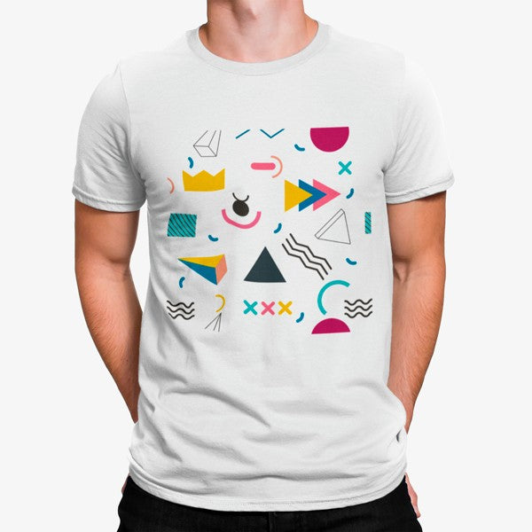 Camiseta Iconos Geométricos