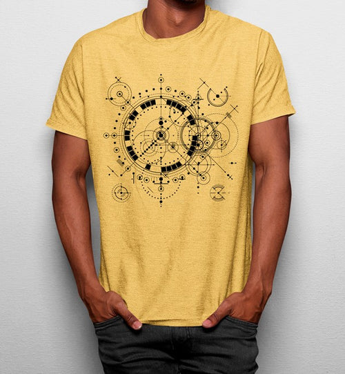 Camiseta Brújula Geométrica
