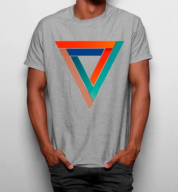 Camiseta Triángulos Coloridos
