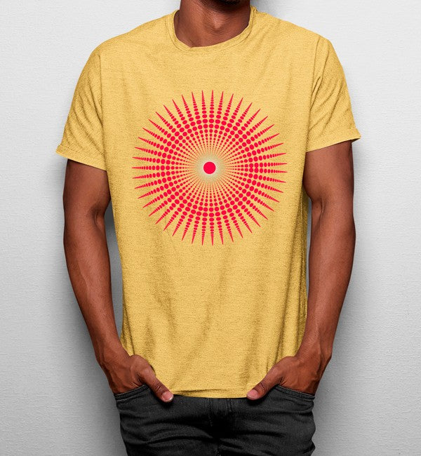 Camiseta Sol Geométrico