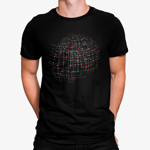 Camiseta Informática Lineas Geométrico