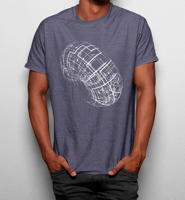Camiseta Geométrico Circular Minimalista