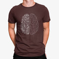 Camiseta Cerebro Chip Geométrico
