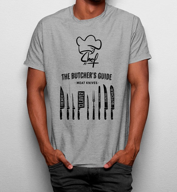 Camiseta Chef Cuchillos Cocina
