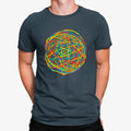 Camiseta Circulos Artístico Coloridos