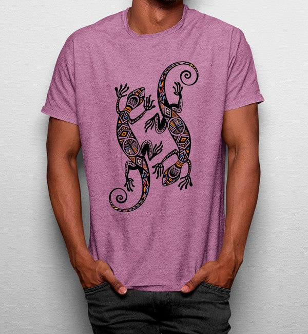 Camiseta Lagartos Artistico Etnicos