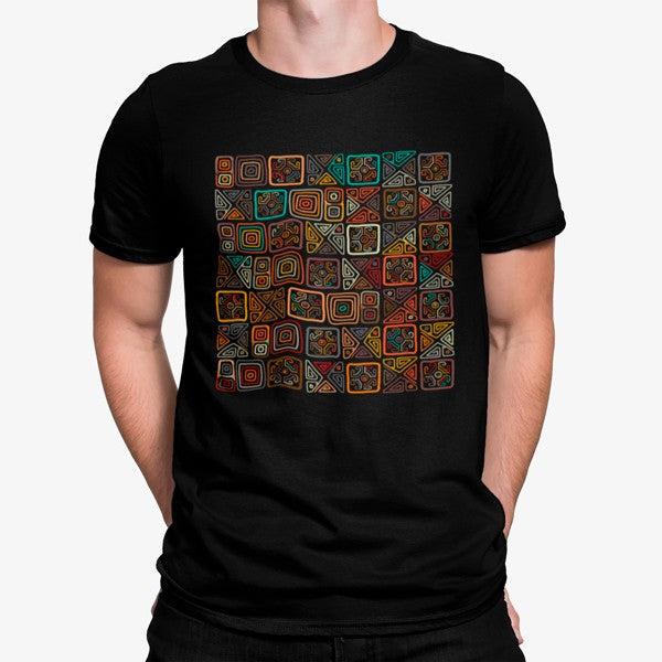 Camiseta Simbolos Etnicos Artistico