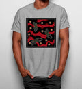 Camiseta Lagartos Cuadro Artistico