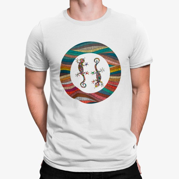 Camiseta Lagartos Circulo