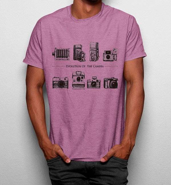 Camiseta Evolución Fotografia