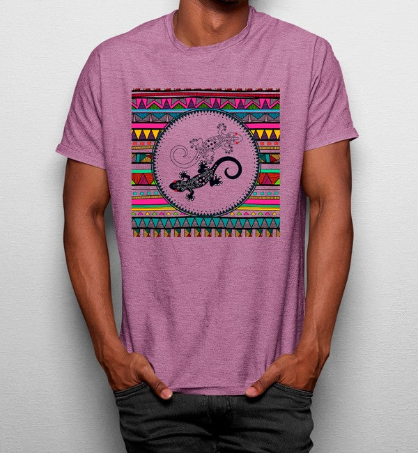 Camiseta Dos Lagartos Etnicos