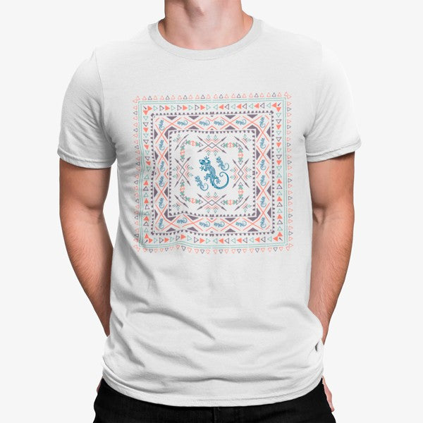 Camiseta Lagarto Artistico Etnicos