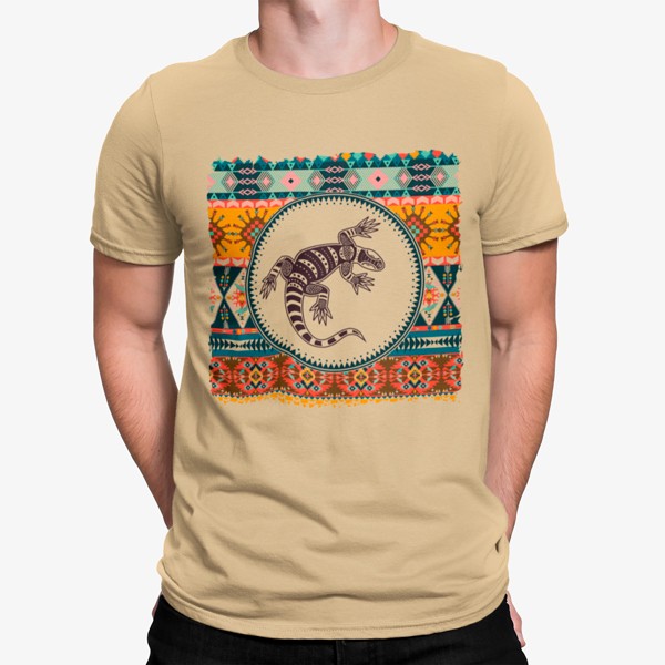 Camiseta Lagarto Artistico