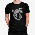 Camiseta Lagarto Dibujo Mono