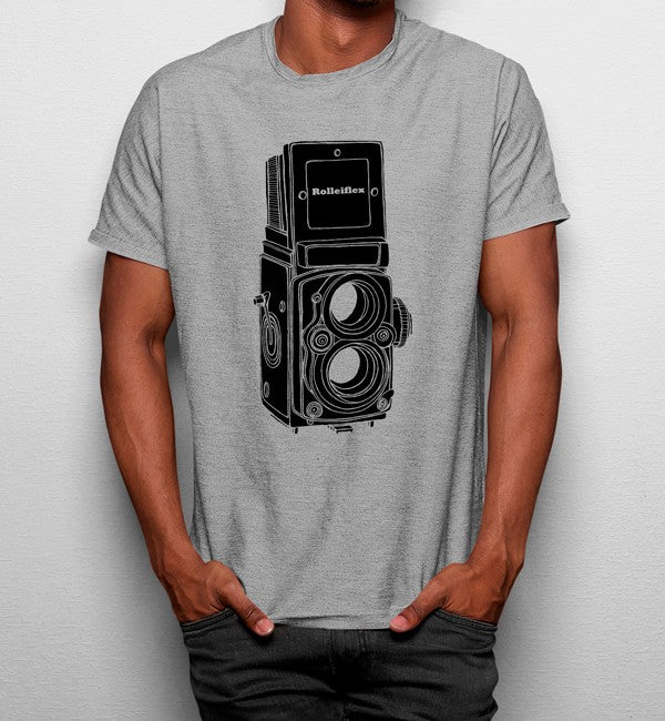 Camiseta Cámara Cine Vintage