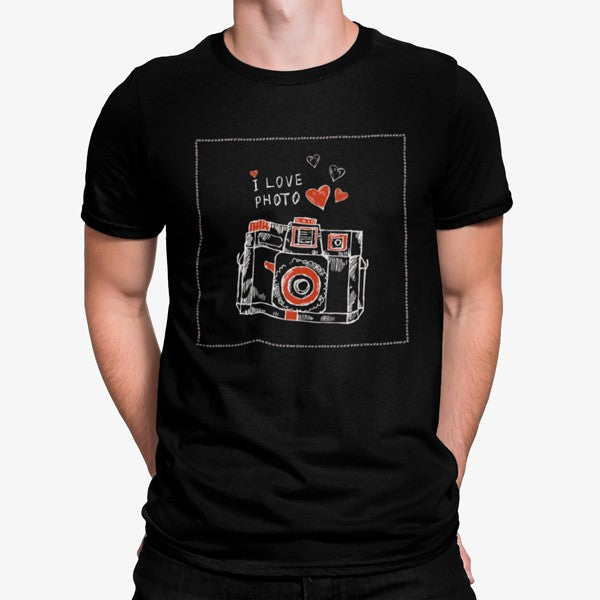 Camiseta Cámara Corazones