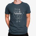 Camiseta Cámara Dibujo Mono