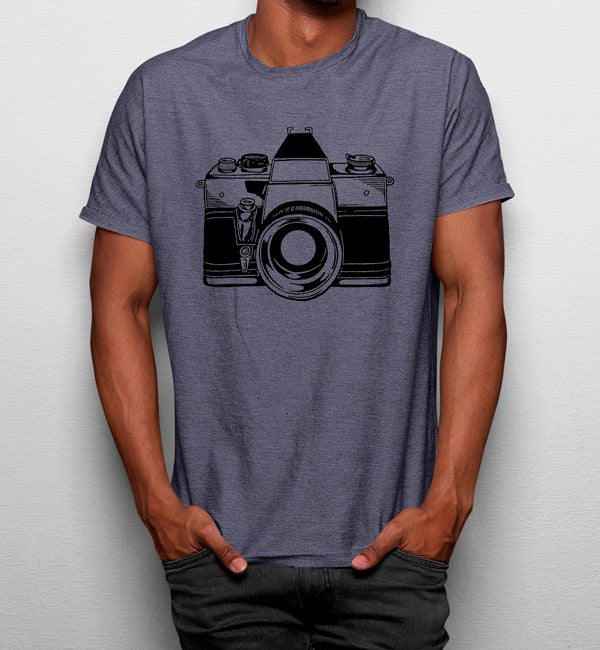 Camiseta Cámara Dibujo