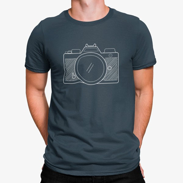 Camiseta Cámara Minimalista