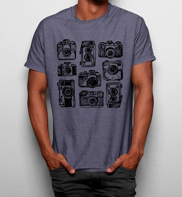 Camiseta Íconos Cámara