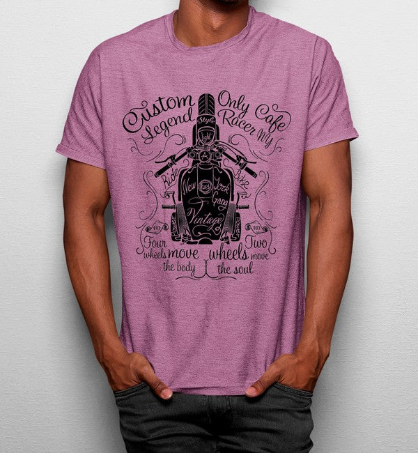 Camiseta Moto Ruedas