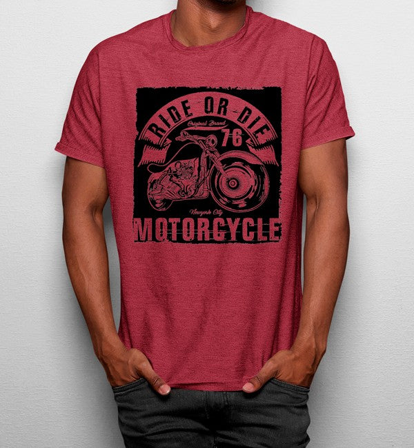 Camiseta Moto Ride Or Die