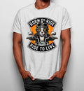Camiseta Moto Gato Born To Ride