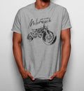 Camiseta Moto Dibujo Artistico