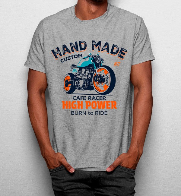 Camiseta Moto Colorido