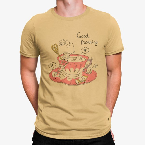 Camiseta Taza de Café Buenos Dias