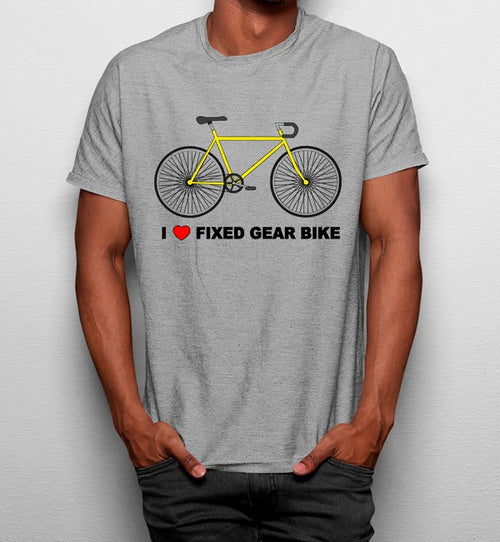 Camiseta Bici Amarilla