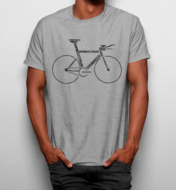 Camiseta Bici Dibujo Bike Run